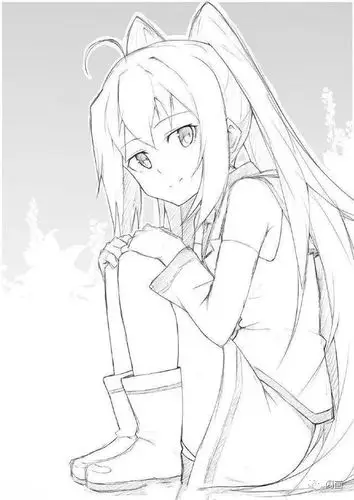 100张漫画线稿拿去慢慢临摹