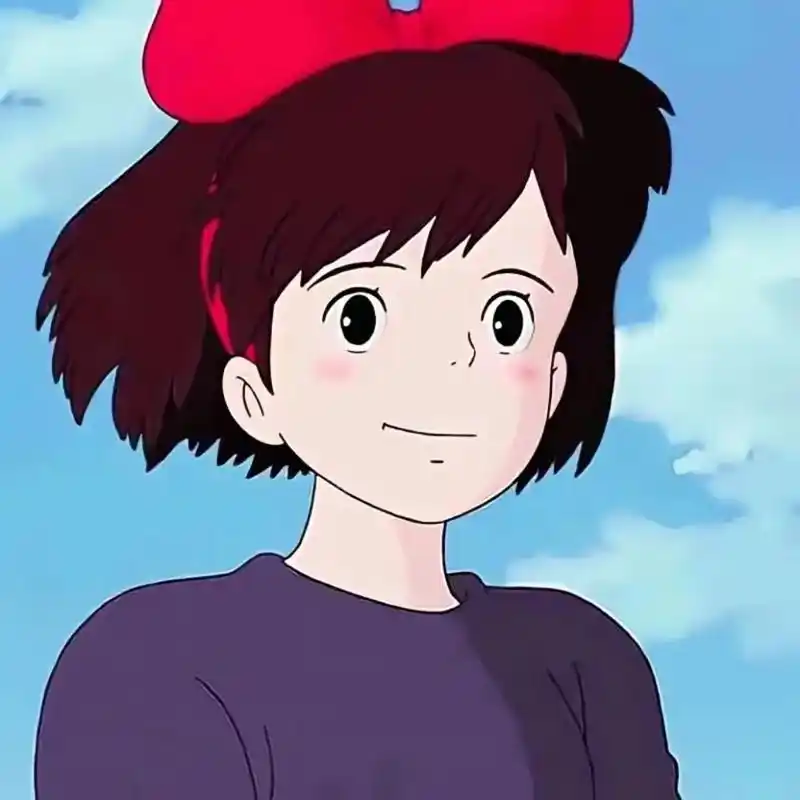 善良又勇敢的小魔女琪琪#动漫#画画