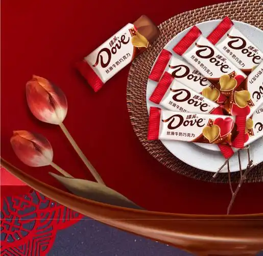 相信很多人都在电视上看到过德芙巧克力的广告