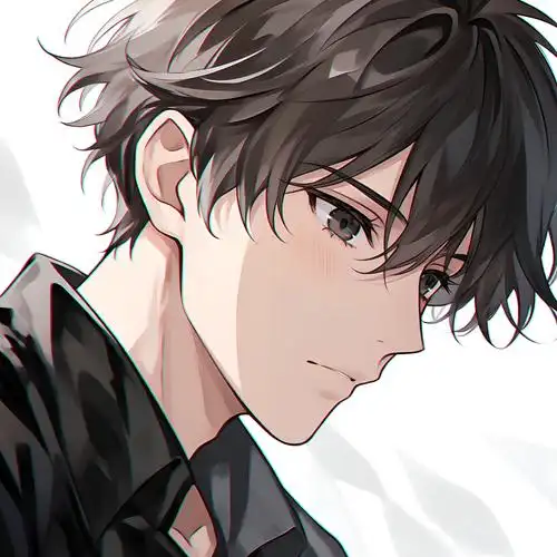 帅气男生头像侧脸😎