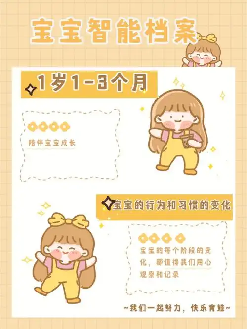 1岁后宝宝有哪些成长变化你注意到了吗