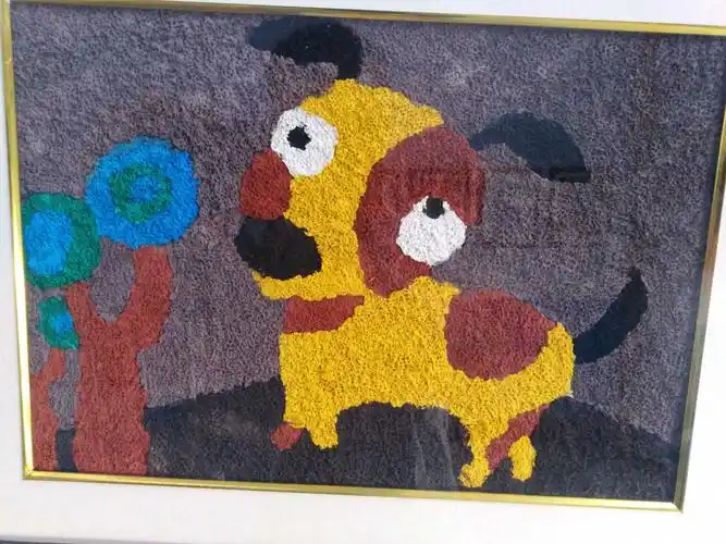 用创意玩转"废品"——纸桨儿童画