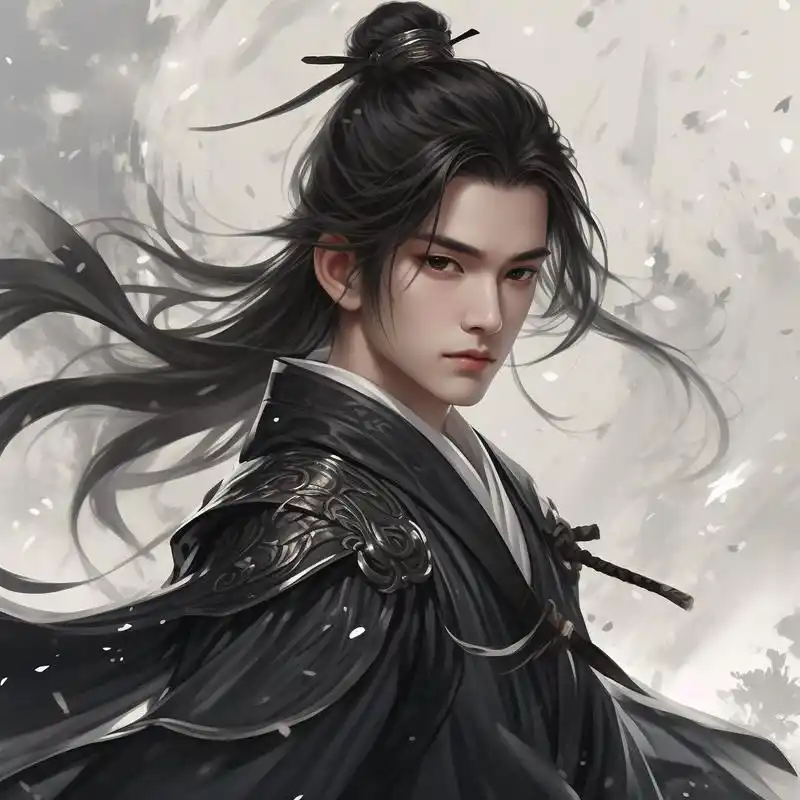 古风男生头像,做旧江湖侠客03