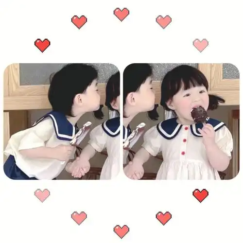 情侣头像丸子妹吖