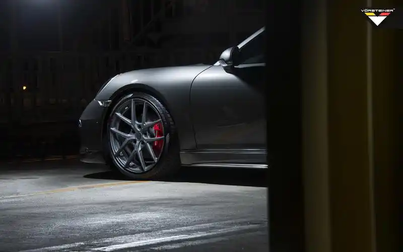 保时捷991v-gt黑色炫酷跑车电脑壁纸