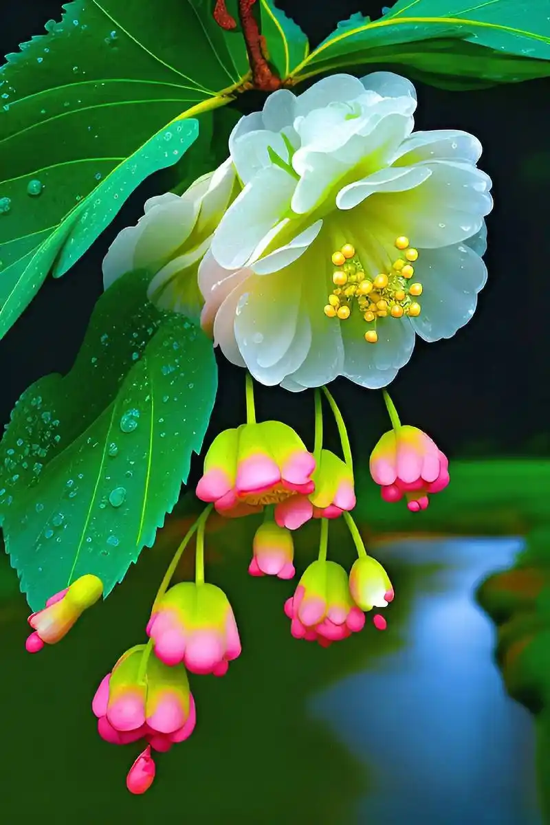 细雨中的海棠花,芳香满溢,清新脱俗.#海棠花 #壁纸#随拍# - 抖音