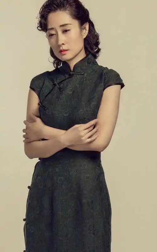 有种韵味叫刘敏涛的旗袍装,毫无身材可言,却风情万种