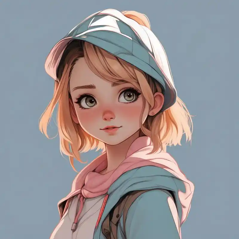 卡通女生头像,太可爱了吧 谁能拒绝得了卡通头像呢,软萌可爱让人一眼