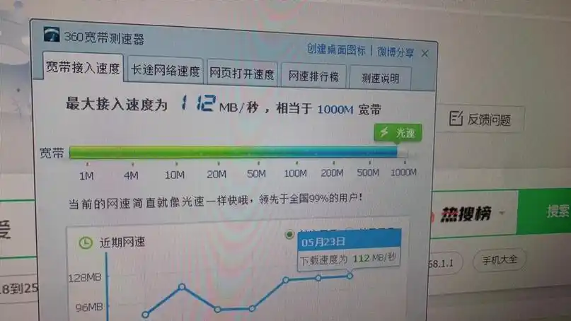 为啥网速都达不到100mb/s以上啊?