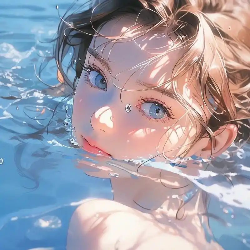 水下女孩323032333635治愈头像 676767[给你小心心