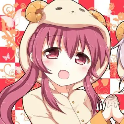 动漫女可爱头像闰闺蜜