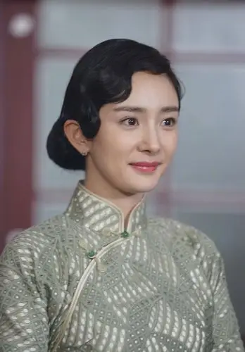 杨幂解放了旗袍民国风探班剧照图片44