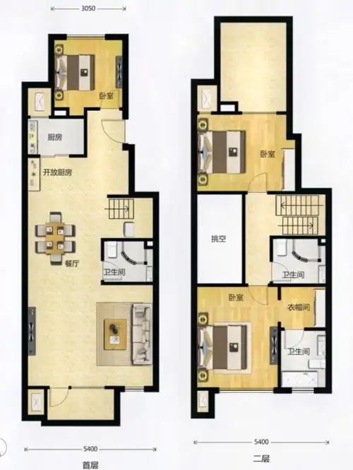 北京买房70年loft精装复式跃层地铁200m