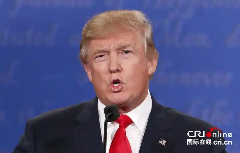 美总统候选人"终辩" 特朗普动作表情包再更新(高清组图)