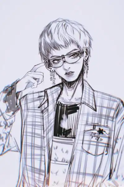 华晨宇手绘饭绘漫画