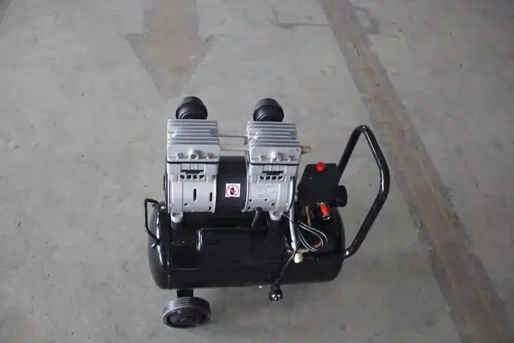 24l无油静音电动空气压缩机空气泵 - buy oil free silent air compre