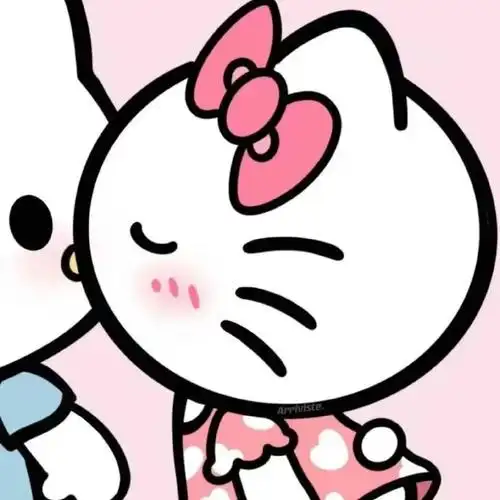 情侣头像超话一期可爱hello kity呆萌·情头90  #情头##无水印头像