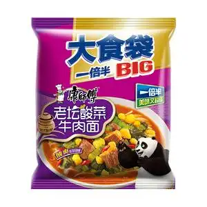 康师傅方便面桶装酸菜