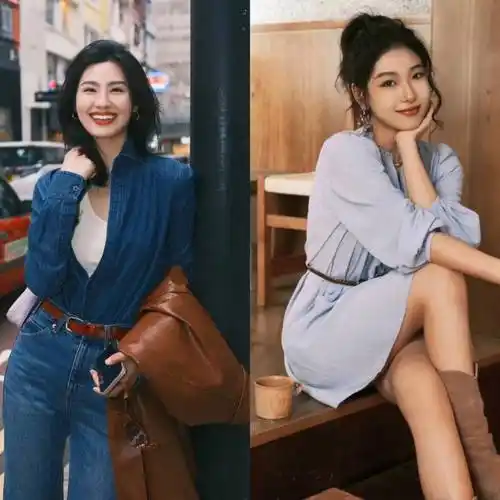 原创皮肤比较黑女生上衣选什么颜色才能显脸白显年轻