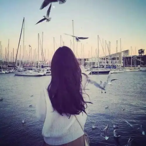 小清新头像头像女生小清新背影