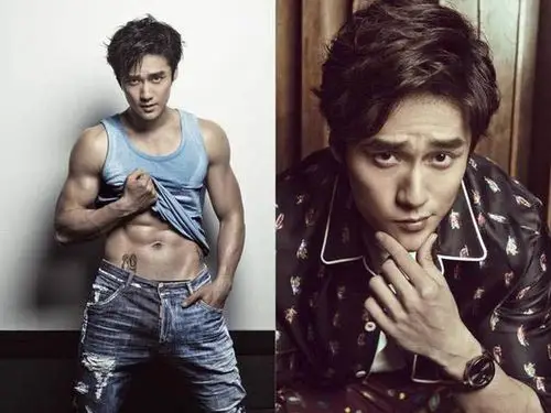 现在的"小鲜肉"们会把"腹肌"列为很重要的人生追求 指标,蒋劲夫也不
