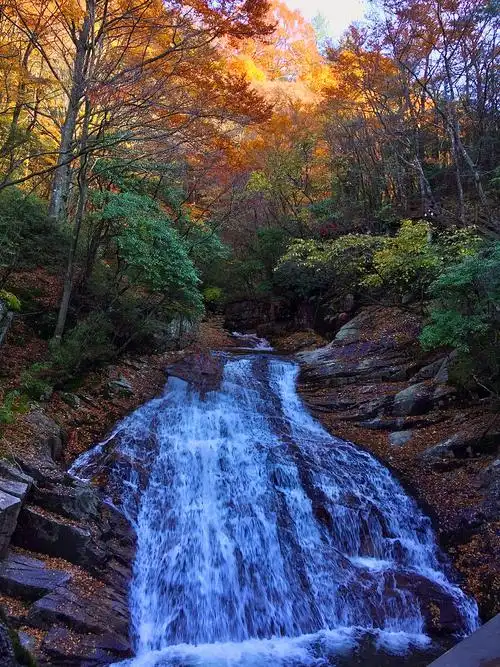 光雾山十八月潭大小兰沟最美一步一风景
