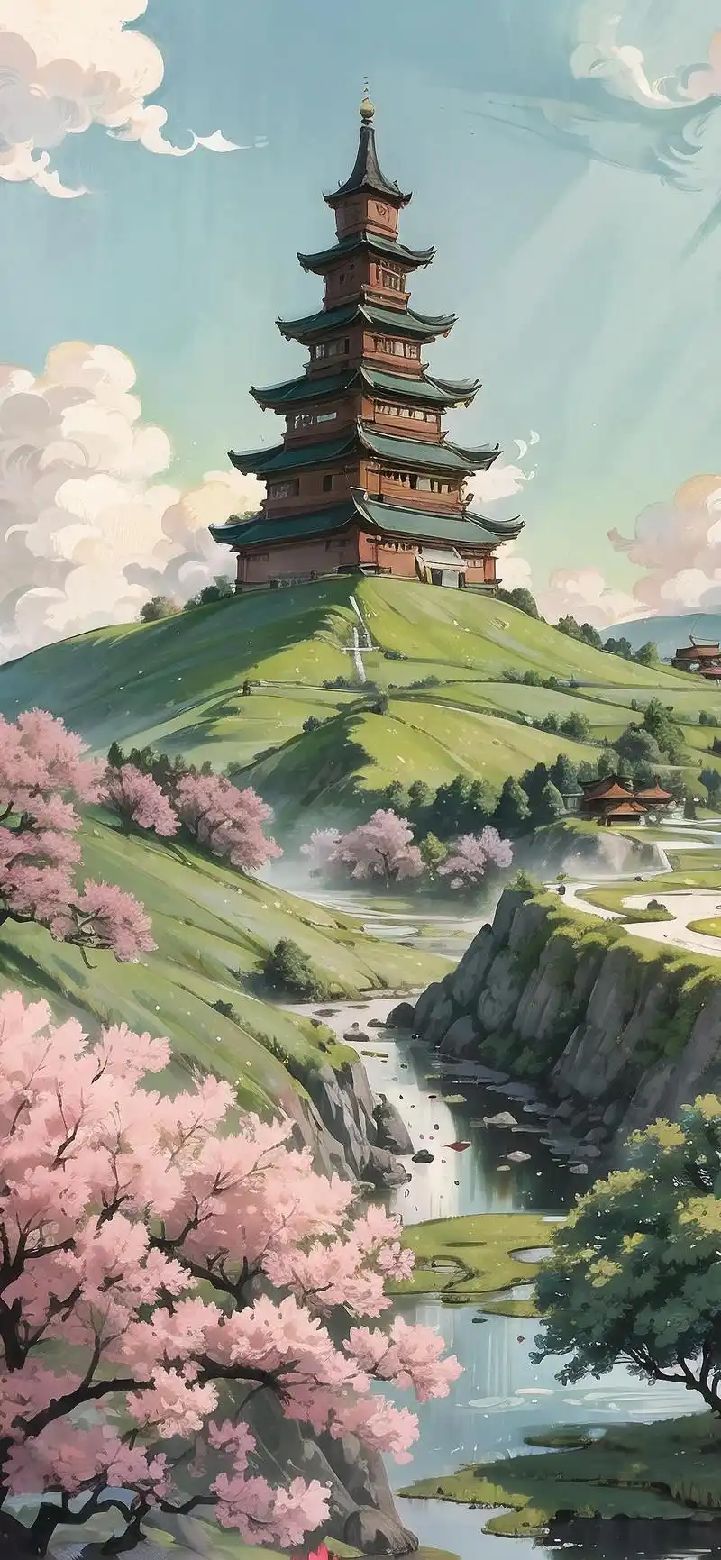 高清壁纸,渲染风景壁纸