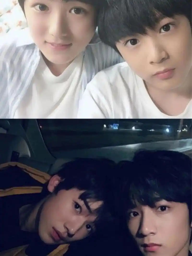 文轩·小时候vs长大后 "我愿陪你慢慢长大" 宋亚轩·刘耀文