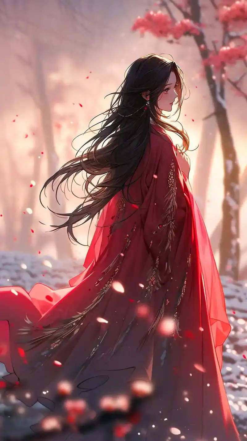 红衣古风美女头像 .这是你心目中小说女主出嫁的样 - 抖音