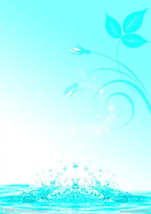 蓝色背景素材图片