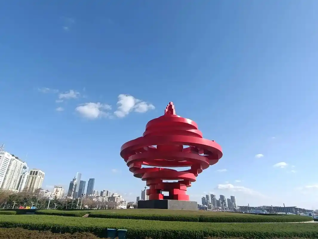 青岛市市南区东海西路"五四广场".青岛五四广场#原创 #旅游 - 抖音