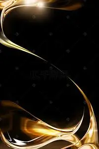 商务海报背景抽象几何黑金质感金边商务背景123456789下一页到页确定