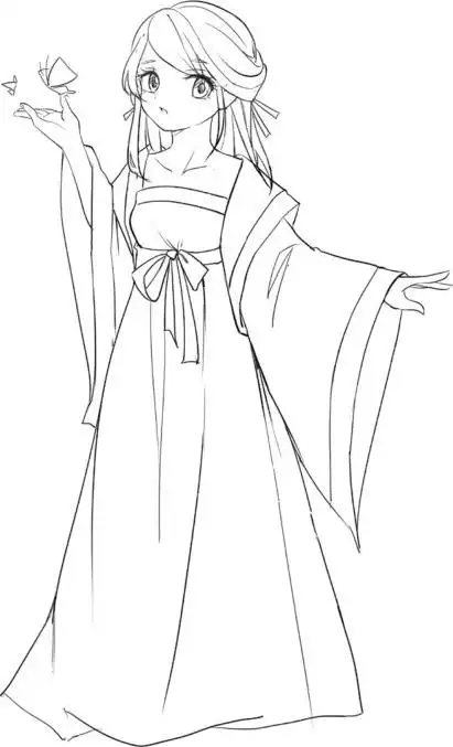 古风超简单 古风漫画初级绘画教程 综合基础卷最新章节_爱林博悦著