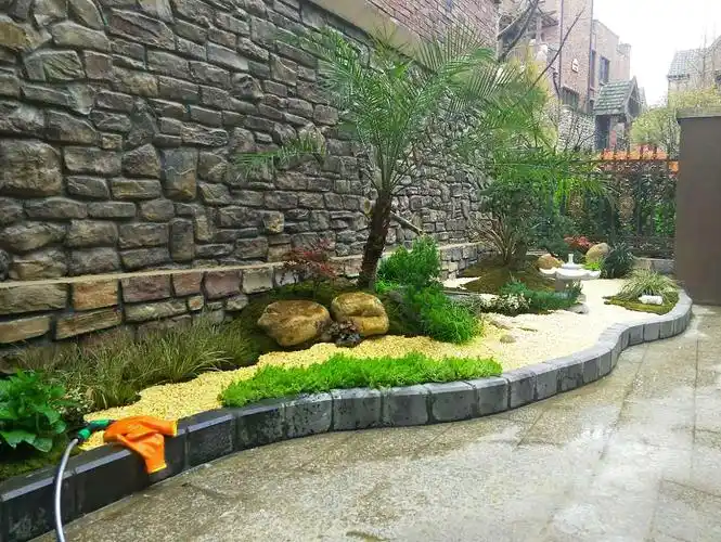 日式花池景观设计