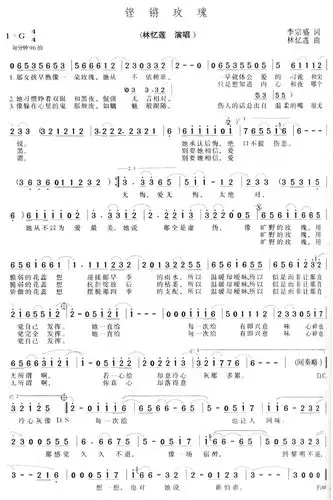 铿锵玫瑰歌词演唱:林忆莲那女孩早熟像一朵玫瑰她从不依赖谁一早就