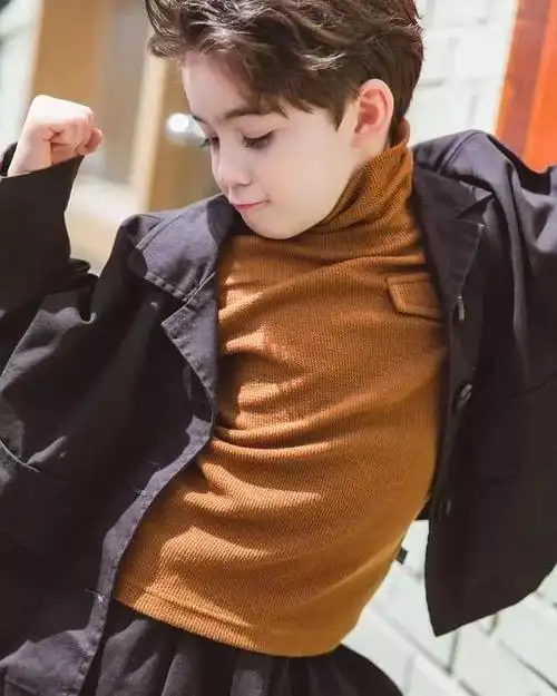 5岁混血男孩cooper颜值太逆天!颜粉大喊:长大一定要出道啊!