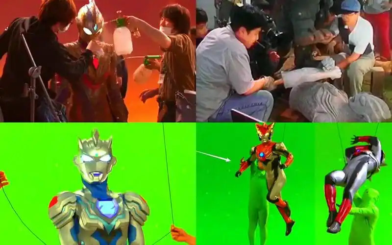 揭秘奥特曼拍摄过程,原来迪迦复活是这样拍摄的!