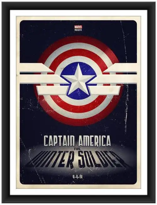 你可能没看过的《美国队长2》海报作品粉丝力量大 - 海报馆馆长