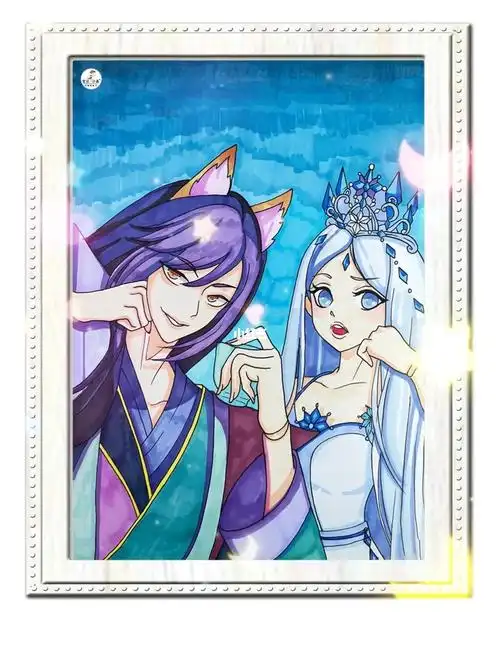 冰公主的三种画法