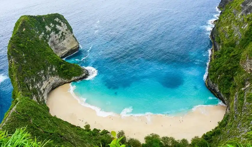 巴厘岛精灵海滩怎么下去