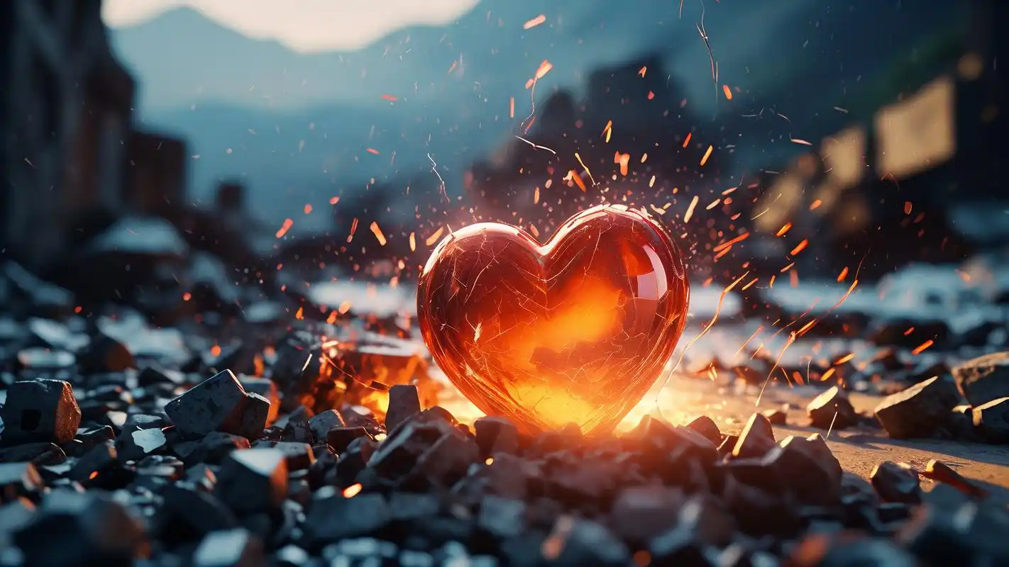 心碎瞬间92 废墟中的伤感与绝望95