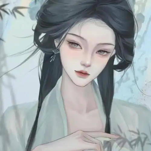 仙气手绘古风动漫女生头像 | 关于浪漫的幻想,脑子里装的全是你