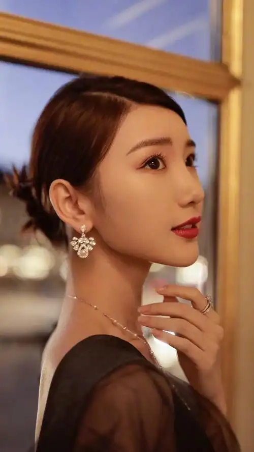 毛晓彤美图,萌萌可爱,毛毛真漂亮!