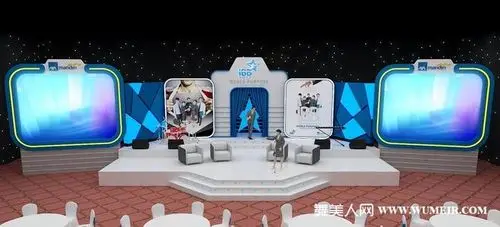 一张电视谈话节目舞台 - 舞台布景 - 舞美人 - powered by discuz!