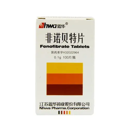hwa/恩华 非诺贝特片 0.1g*100片*1瓶/盒