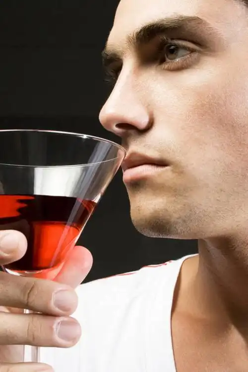 闻,饮食,肩膀,酒,饮料,仅一个年轻男性,红葡萄酒,南美,摄影,葡萄酒杯