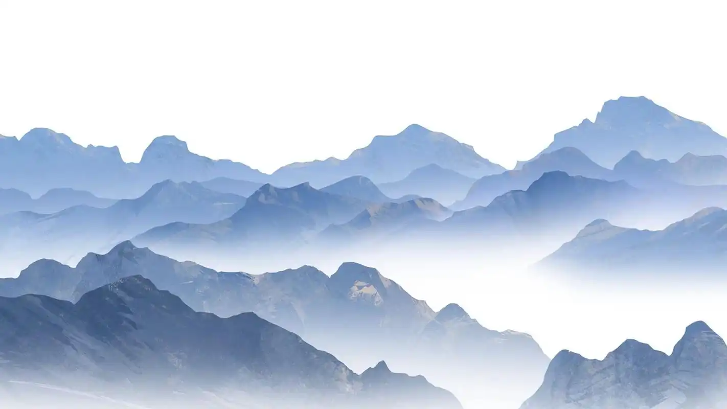 简约意境山水画背景图分享 010101看过很多画,可爱有趣的卡通画