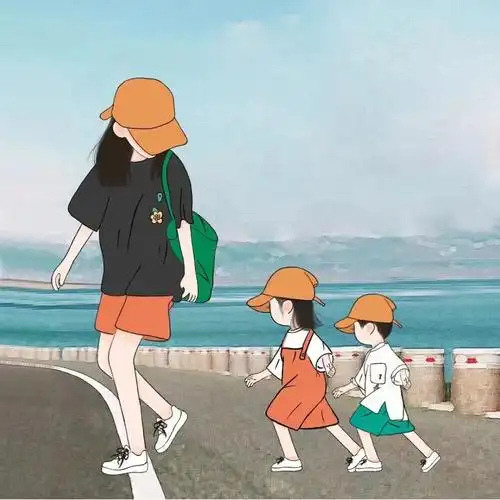 亲子头像一家三口