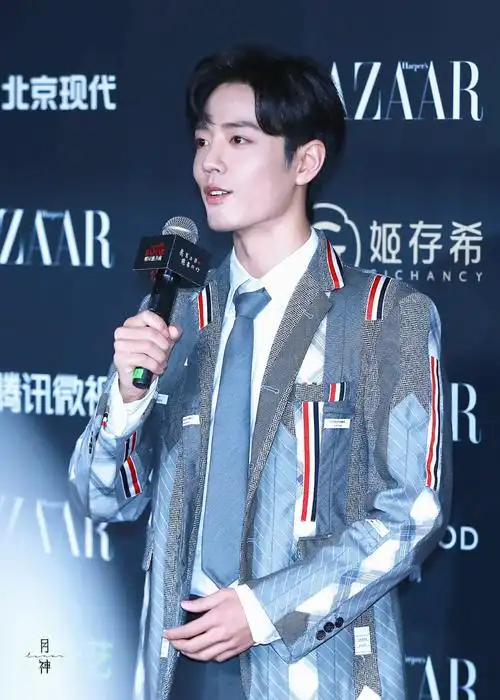 肖战191116芭莎明星慈善夜红毯