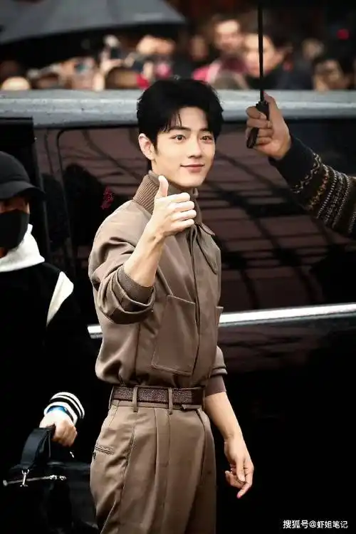 肖战结束米兰时装周返程!